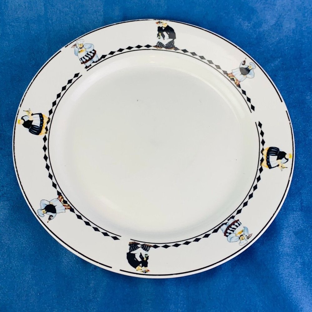 Majesticware Oneida Jennifer Garant TABLE FOR TWO Chefs Dinner Salad Plate Set 3 - Picture 4 of 7
